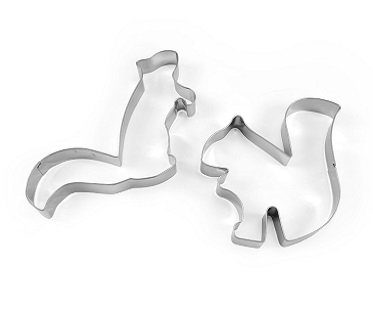 squirrel cookie cutters molds