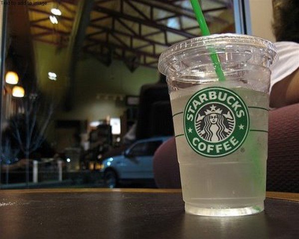 starbucks water