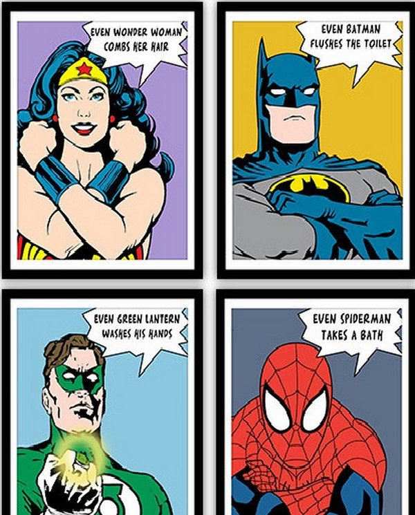 superhero poster