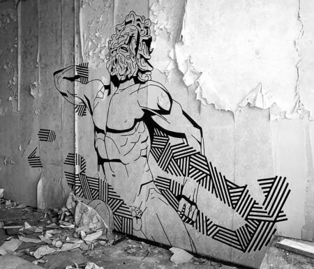 Artist 'Buff Diss' Creates Incredible Street Art Using Tape