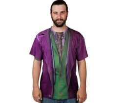 the joker costume t-shirt