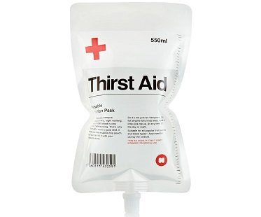 thirst aid drink pouch hydration