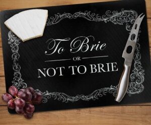 to brie or not to brie cheeseboard