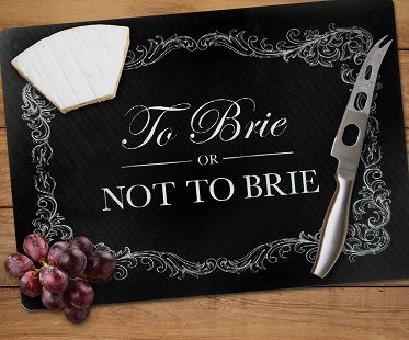 to brie or not to brie cheeseboard
