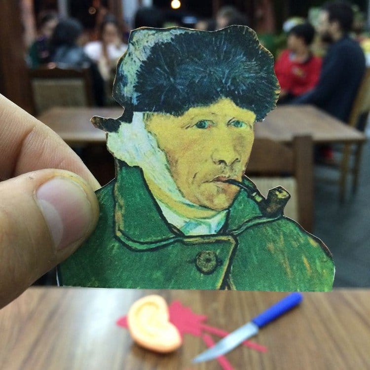 van gogh ear knife