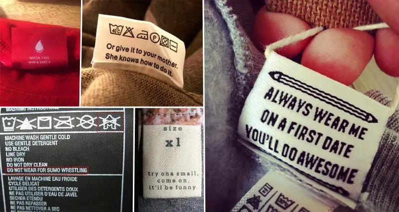 These 15 Hilarious Clothing  Tags Will Make Your Day Part 1