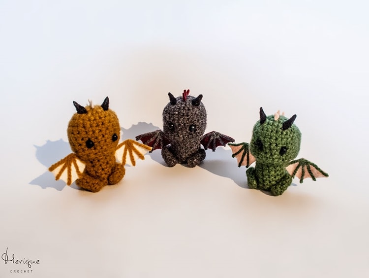 Cute-Crochet-Game-of-Thrones-Characters-by-Merique-Crochet-dragons