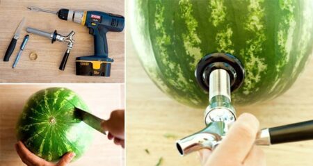 DIY Watermelon Cocktail Keg