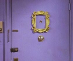Friends Peephole Frame Replica