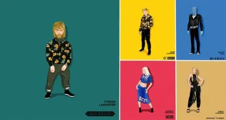 Game Of Thrones Characters Streetwear Makeover