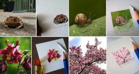 Instagram Photos Turned Into Mini Paintings