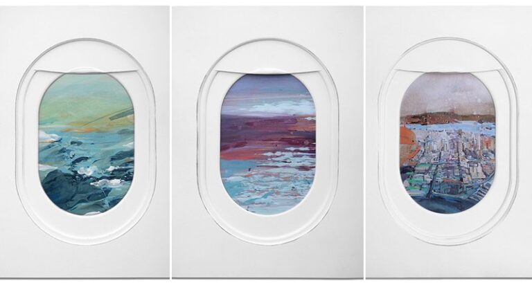 Jim Darling Airplane Window Landscapes