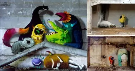 Kim Kwacz Monzter Murals