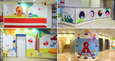 Murals To Decorate Hospital Pediatric Department