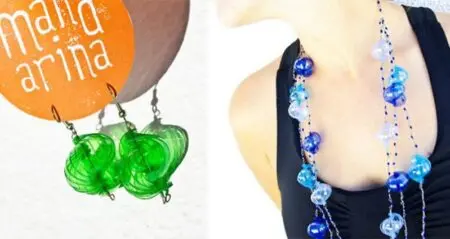 Old Plastic Bottle Jewelry