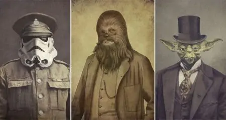 Star Wars Characters As Victorian Gentlemen