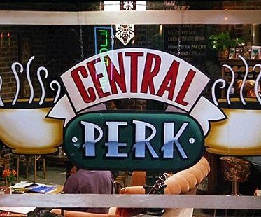 central perk coffee mug logo