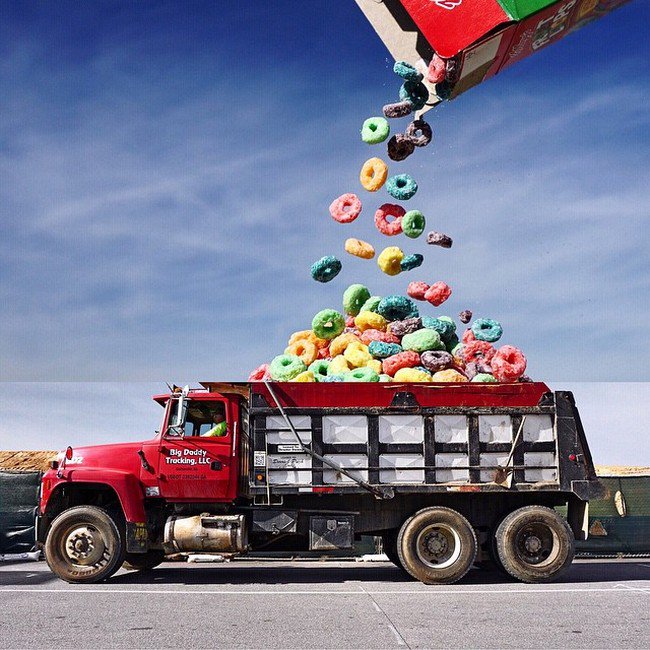 cereal truck