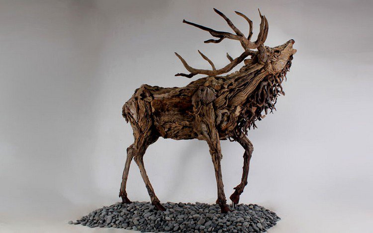 driftwood stag