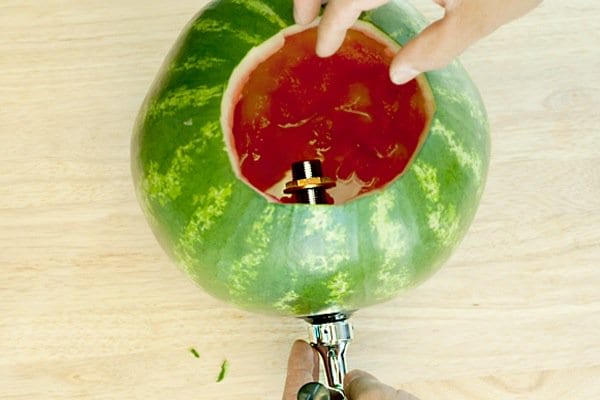fixing tap melon
