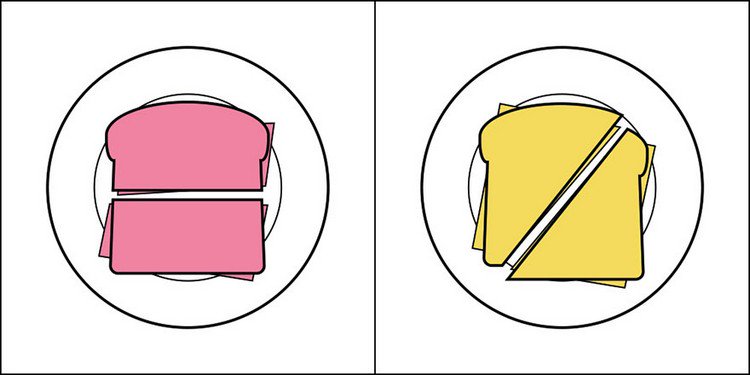 sandwich sliced