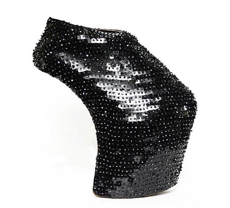 sequin shoe