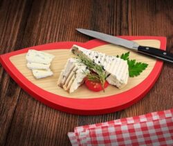 smile-shaped cutting board