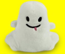 snapchat ghost plushie