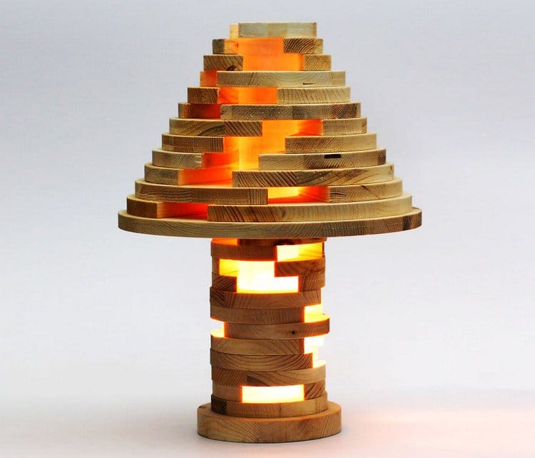 stacked lamp