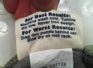 These 15 Hilarious Clothing Tags Will Make Your Day - Part 1