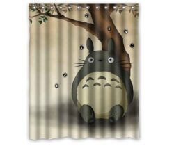 totoro shower curtain my neighbour
