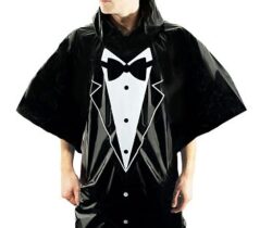 tuxedo poncho