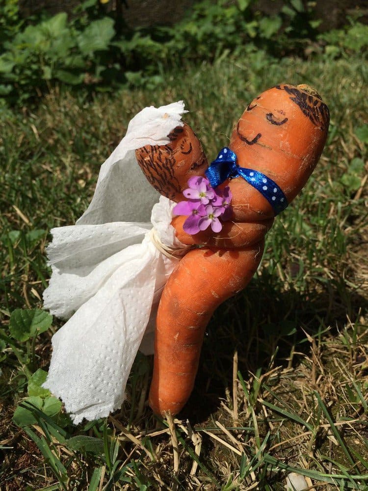 twisted carrots wedding