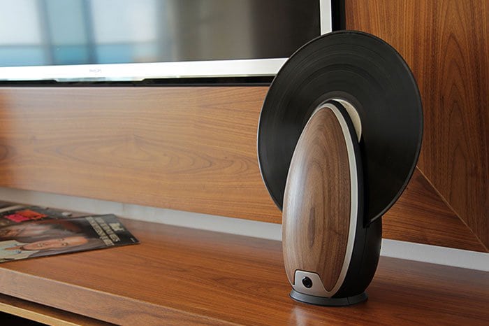 vertical record player