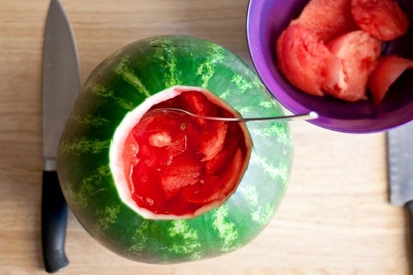 watermelon scoop