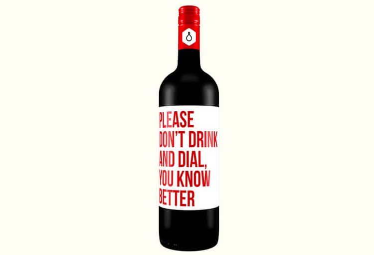 wine label dial
