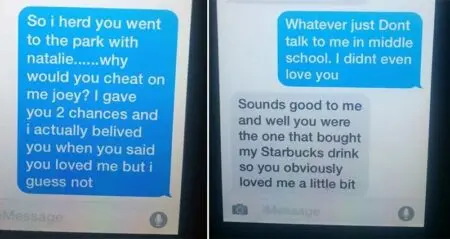 11-Year-Olds Break Up Text