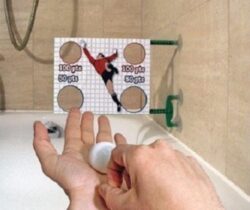 Bathroom Soccer Game