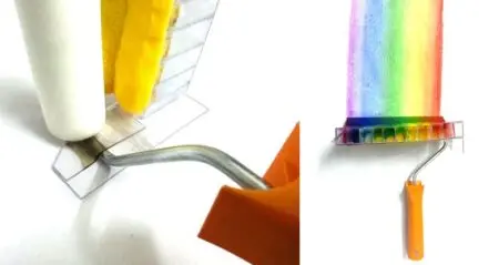 Instructables Member Creates Rainbow Paint Roller