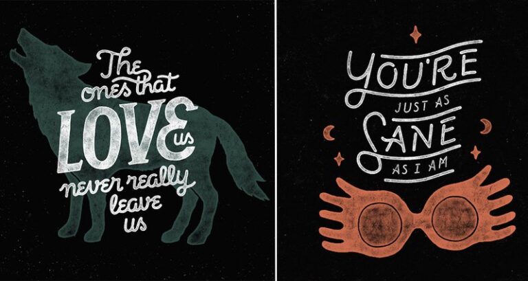 Posters Featuring Harry Potter Quotes
