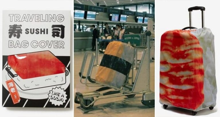 Sushi Luggage Covers