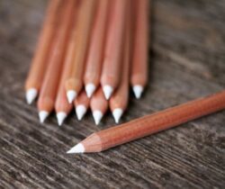 White Charcoal Pencils