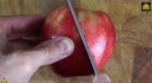 apple cut