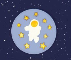 astronaut egg mold