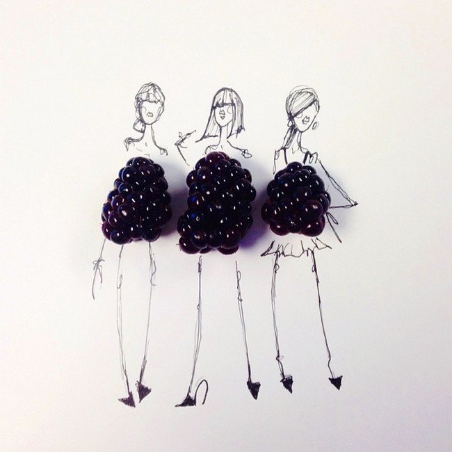 blackberry dresses