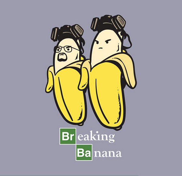 breaking banana