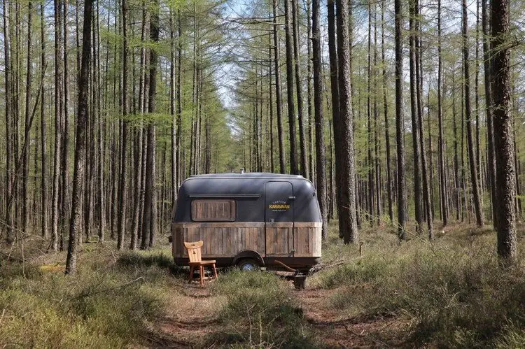 caravan woods