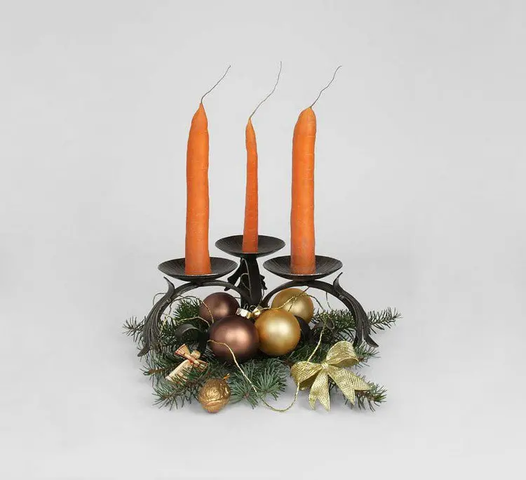 carrot candles