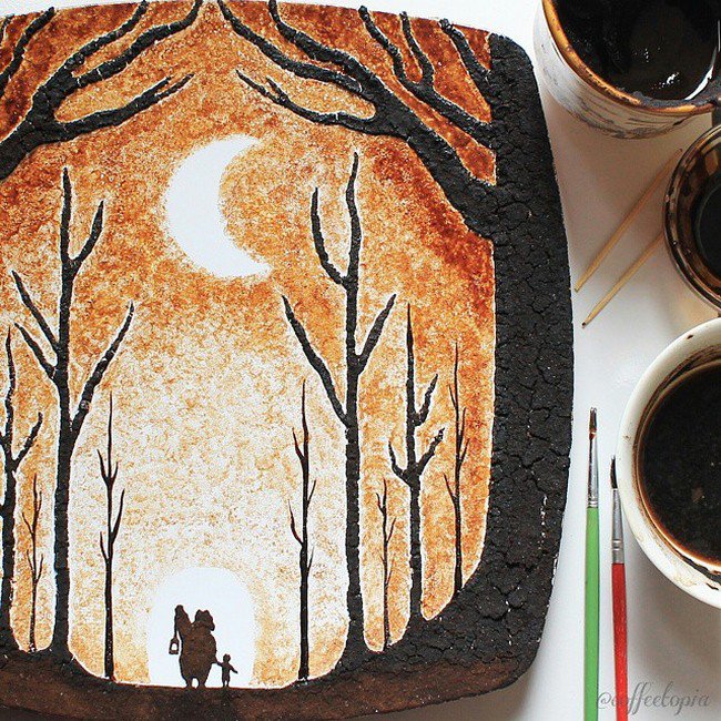 coffee forest moon