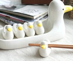 duck chopstick rest set